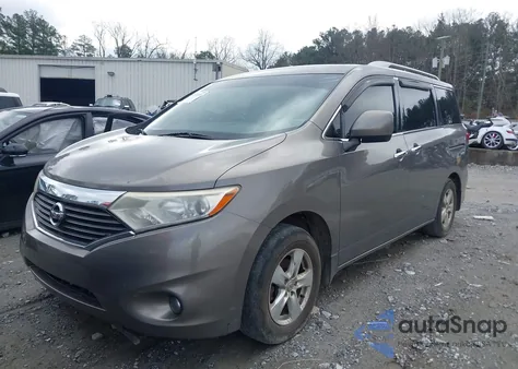 2015 Nissan Quest Sv из США, поврежденный, VIN JN8AE2KP5F9126570